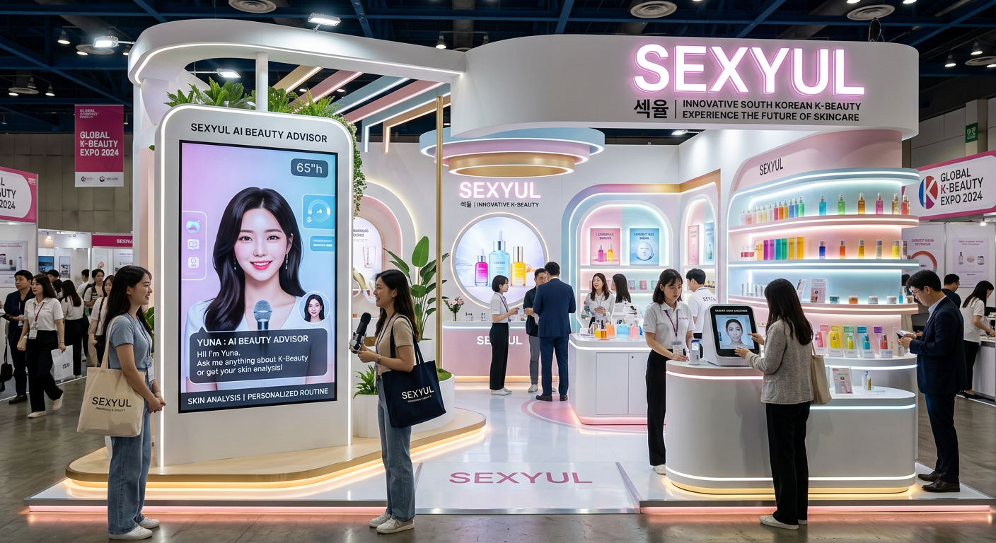 Sexyul K-Beauty Booth Concept