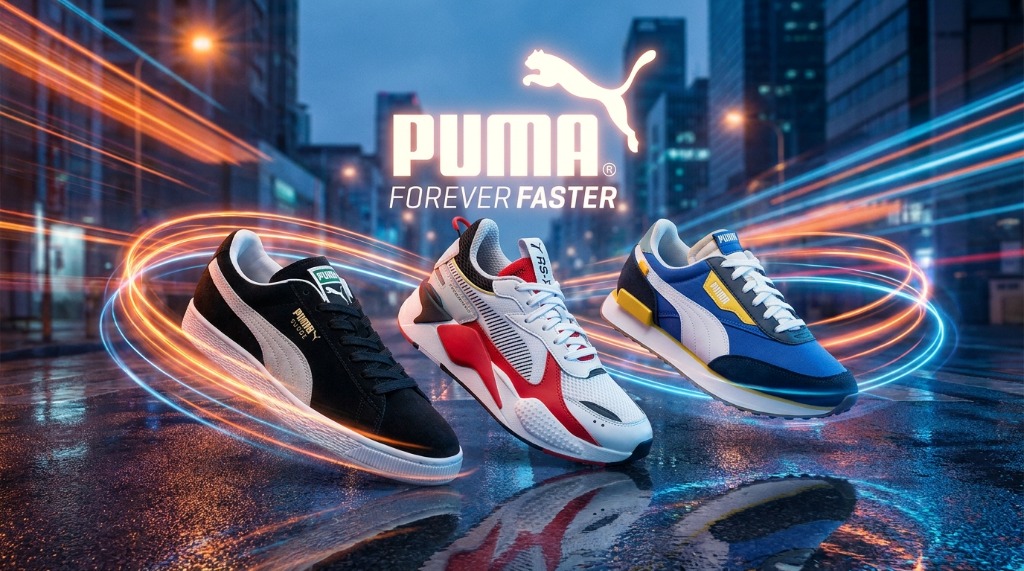 Puma Forever Faster Conceptual Campaign Poster