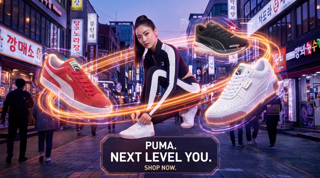 Puma Next Level You Conceptual Campaign Poster