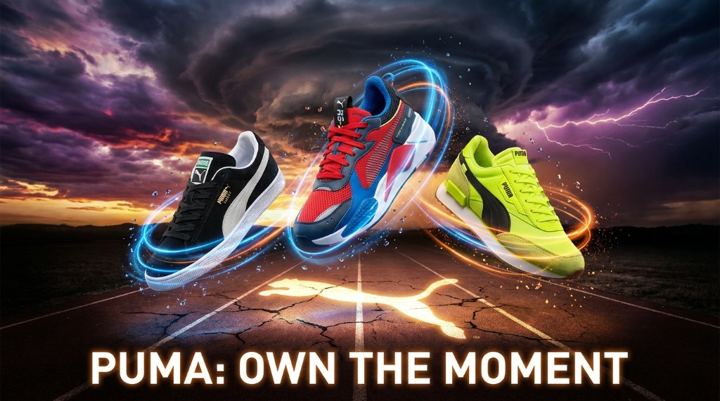 Puma Own The Moment Conceptual Campaign Poster