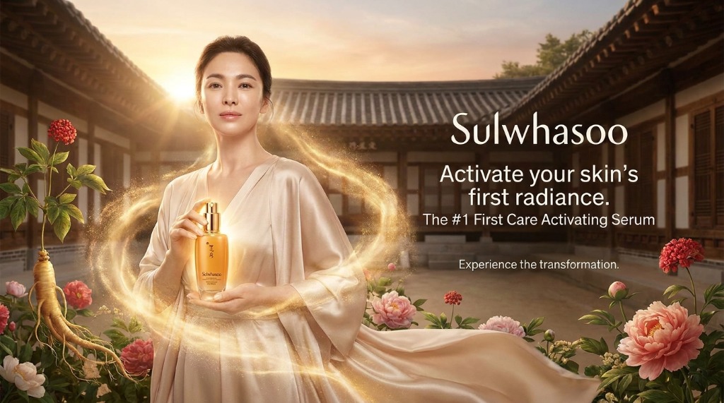 Sulwhasoo Radiance Global Campaign Poster